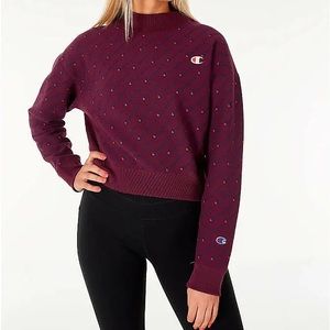 Champion Women’s Crop Crewneck Sweater Size XS